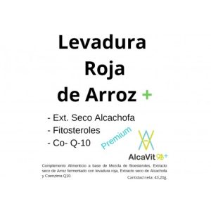 LEVADURA ROJA ARROZ 60CAPS ALCAVIT90+