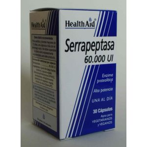 SERRAPEPTASA 30CAPS 60000UI HEALTH AID
