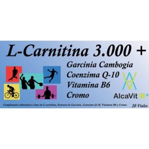 L-CARNITINA 3000+ 20VIALES ALCAVIT90+